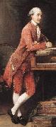 Thomas Gainsborough Portrait of Johann Christian Fischer German composer painting
